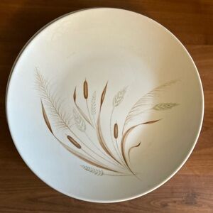 Vintage Beverly Melmac Golden Harvest Set of 7 Dinner Plates